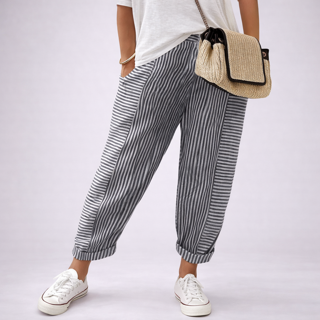 Nyra | Pantalon à rayures