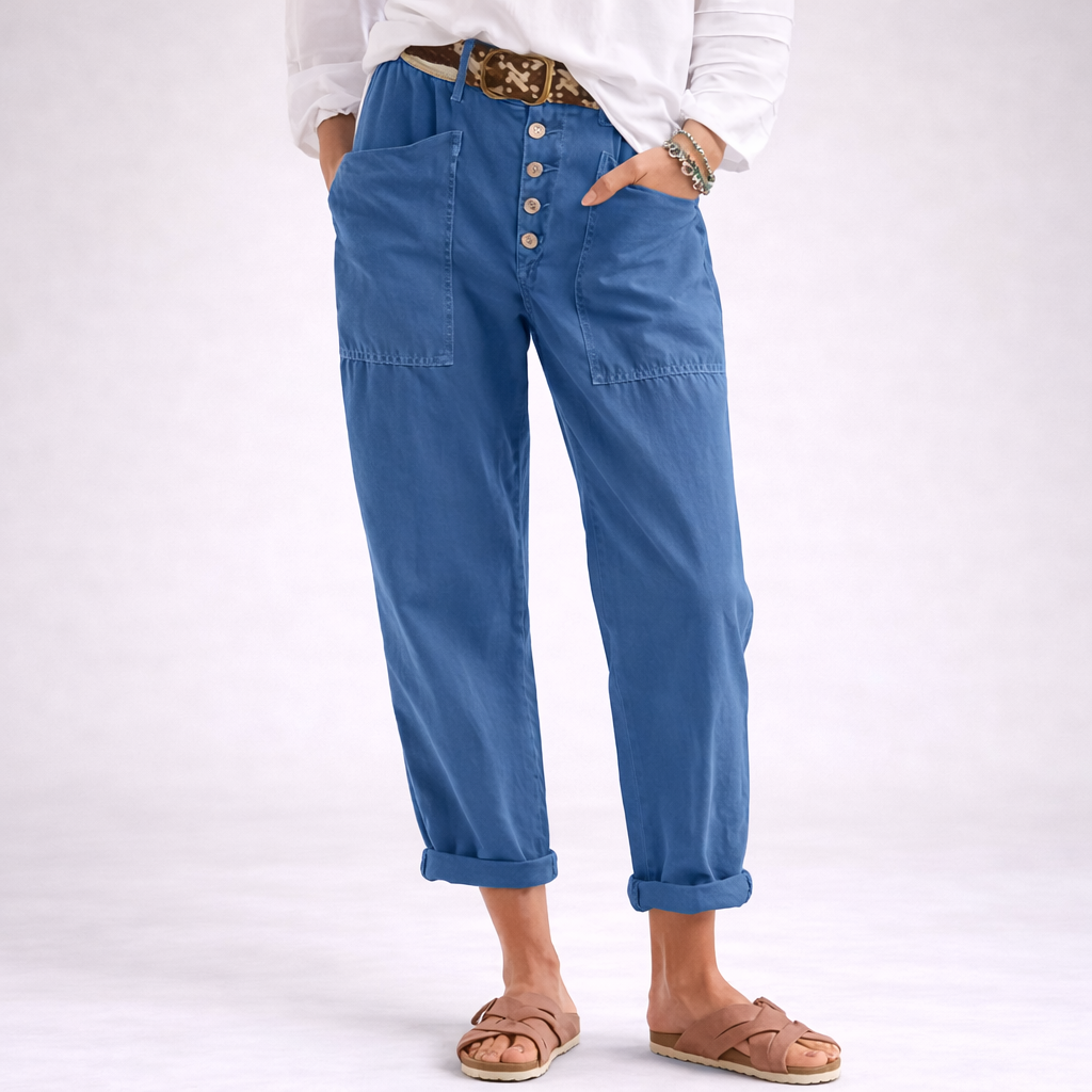 AURAVESSA – Pantalons à Coupe Décontractée Pour Un Confort Au Quotidien