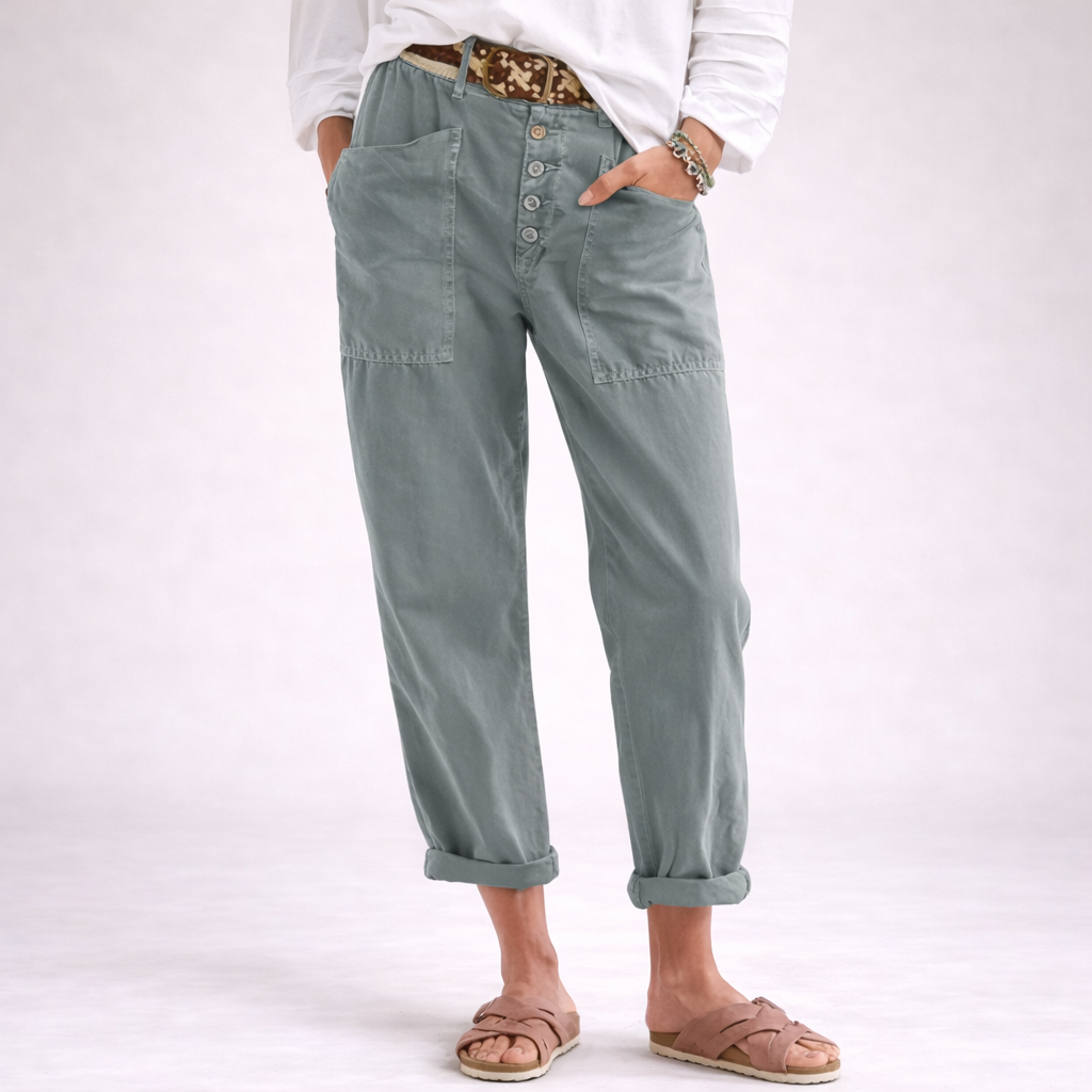 AURAVESSA – Pantalons à Coupe Décontractée Pour Un Confort Au Quotidien