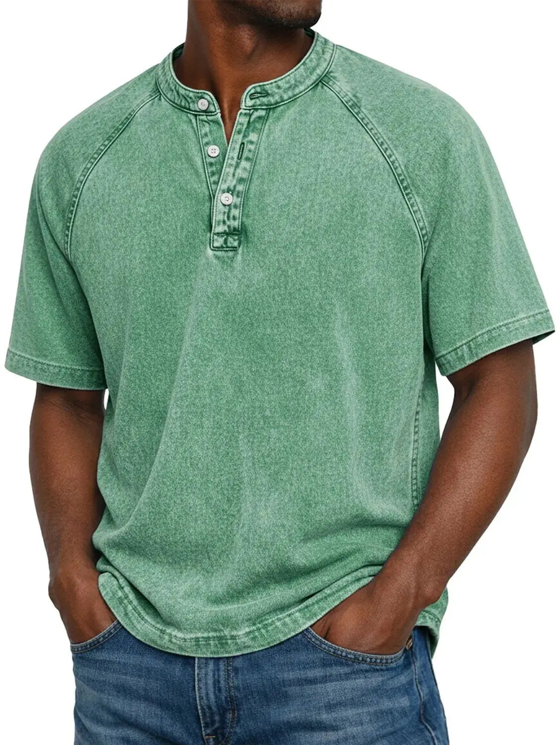 Leblanc | Chemise Vintage à Boutons Pour Homme