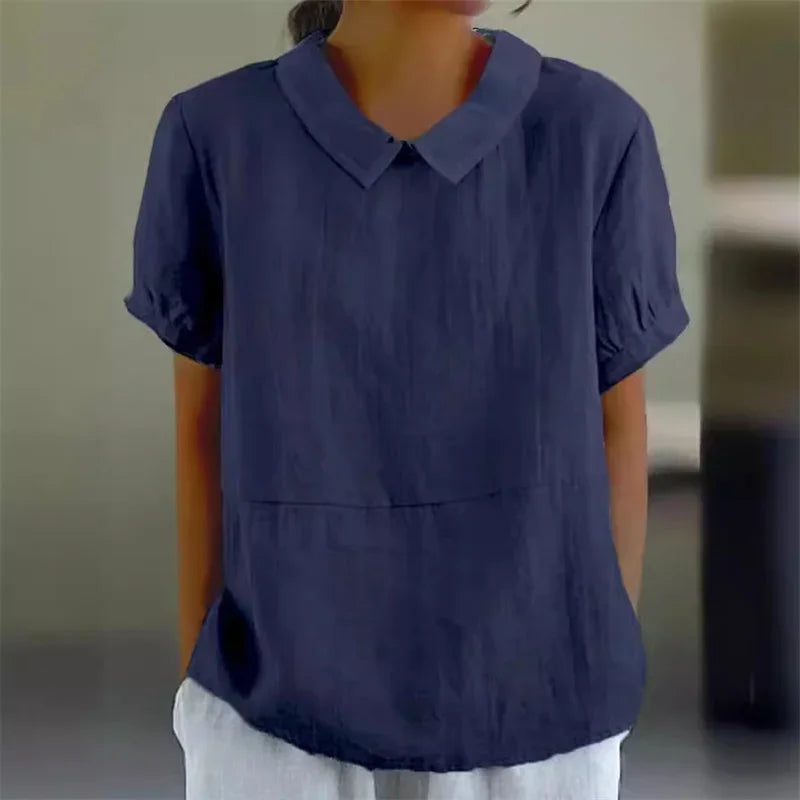 Isabella | Chemisier à col élégant
