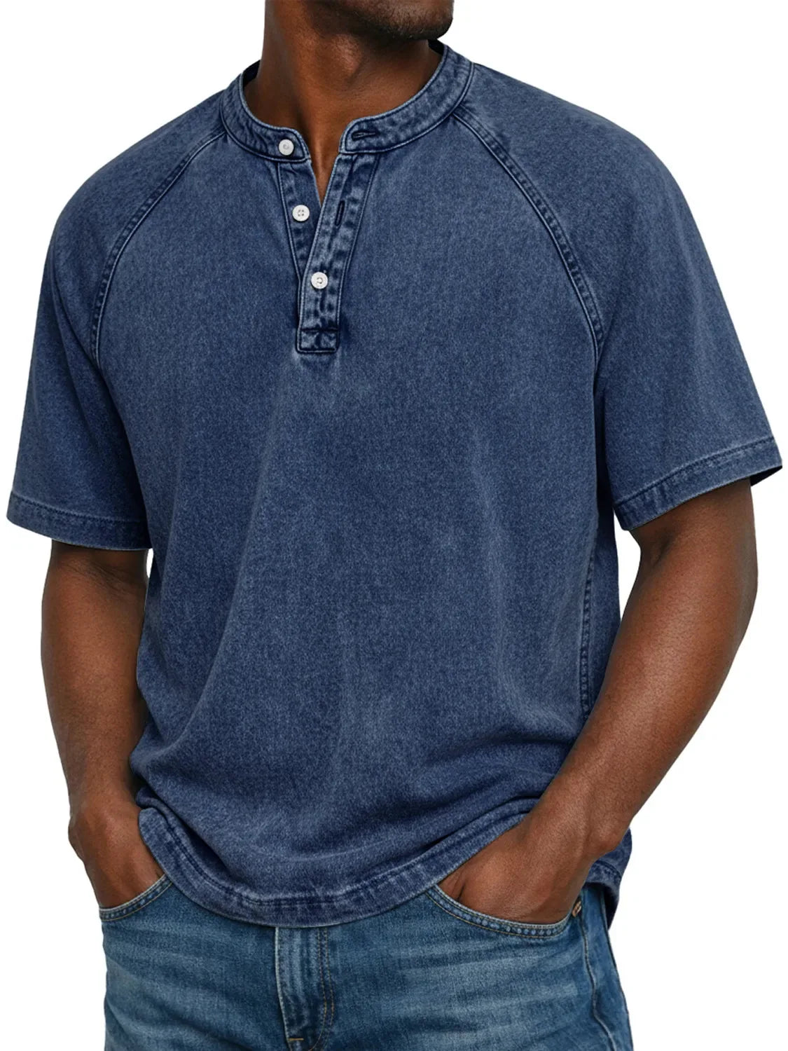 Leblanc | Chemise Vintage à Boutons Pour Homme