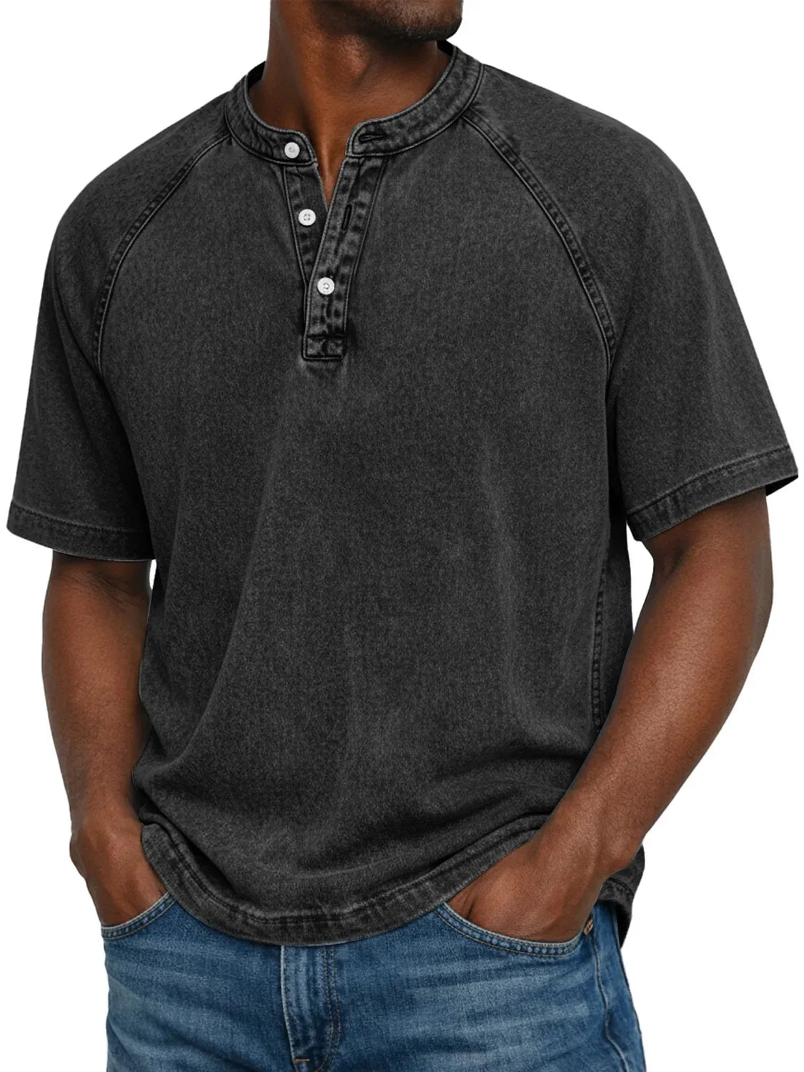 Leblanc | Chemise Vintage à Boutons Pour Homme