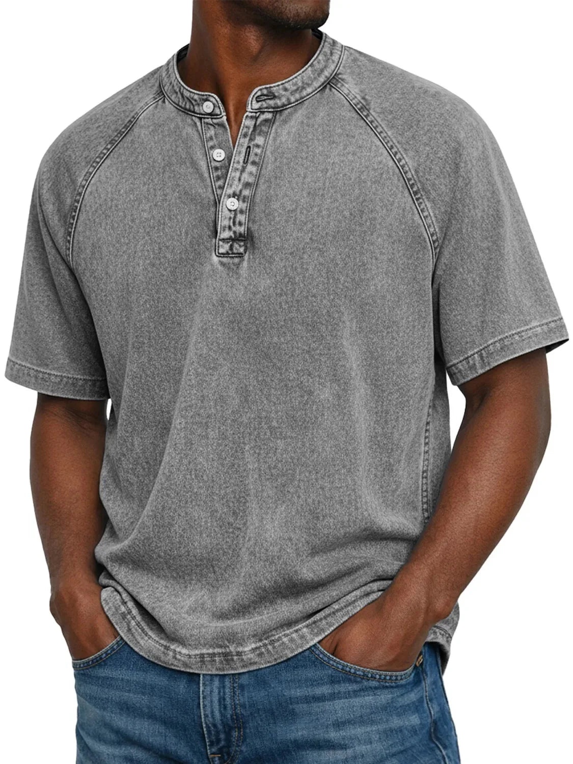 Leblanc | Chemise Vintage à Boutons Pour Homme