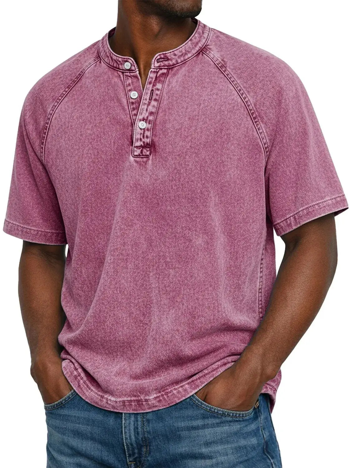 Leblanc | Chemise Vintage à Boutons Pour Homme
