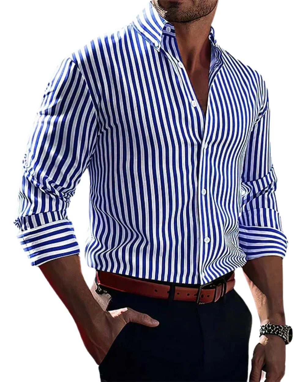 Chemise Rayée Élégante