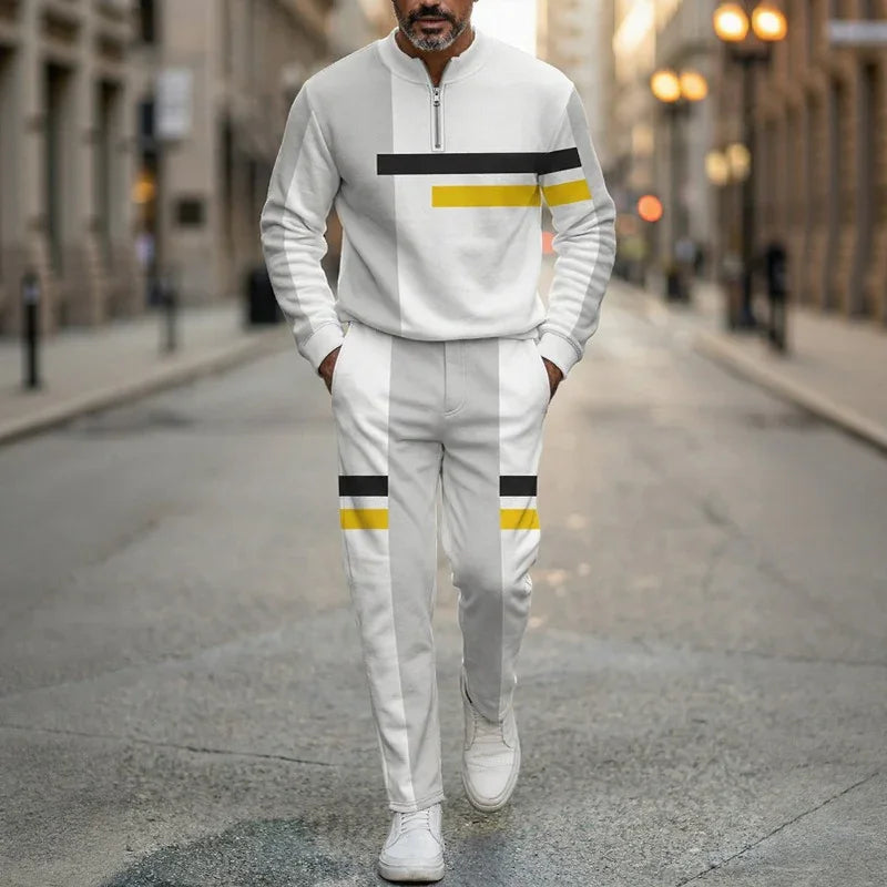 Ensemble Hamburg™ avec Col Half-Zip et Coupe Droite