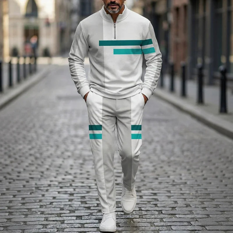 Ensemble Hamburg™ avec Col Half-Zip et Coupe Droite