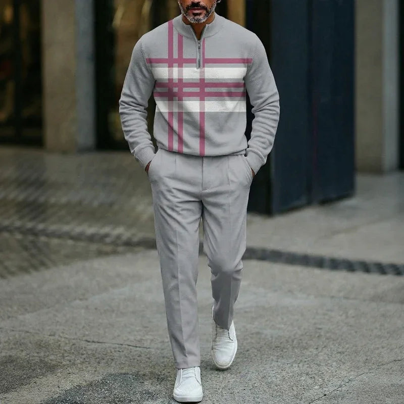 Ensemble Hamburg™ avec Col Half-Zip et Coupe Droite