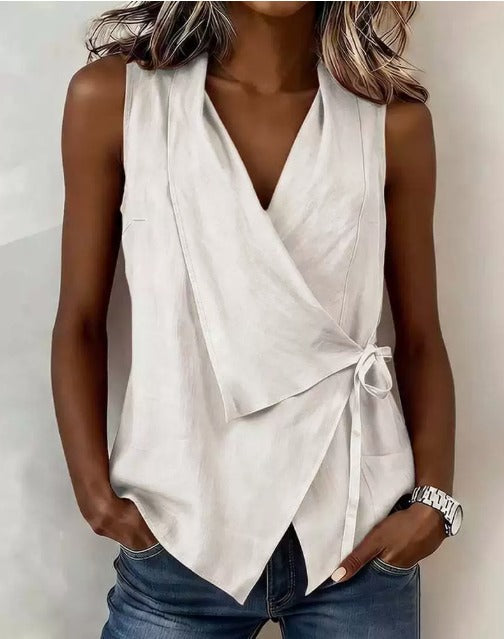 Loretta | Blouse Sans Manches