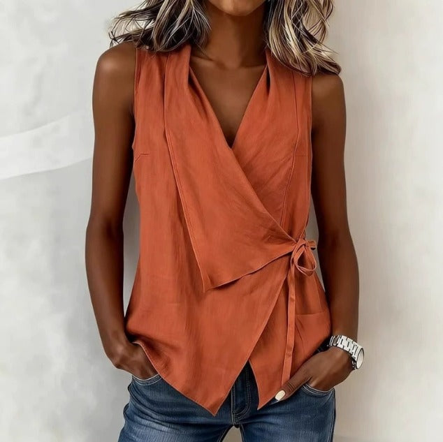 Loretta | Blouse Sans Manches