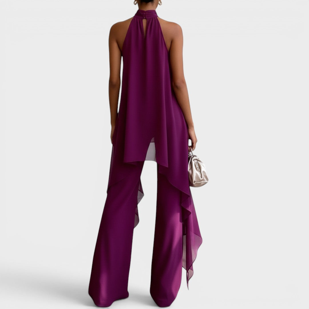 CLARA – Ensemble Élégant à col Halter