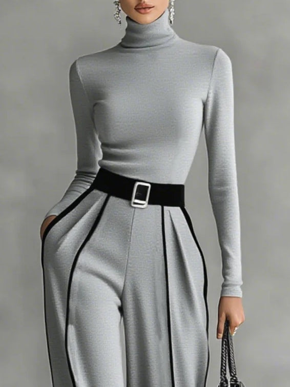 Vera | Ensemble Élégant Aux Détails Contrastés