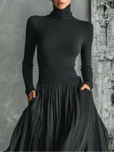 Eva | Tenue Élégante Avec Jupe Plissée