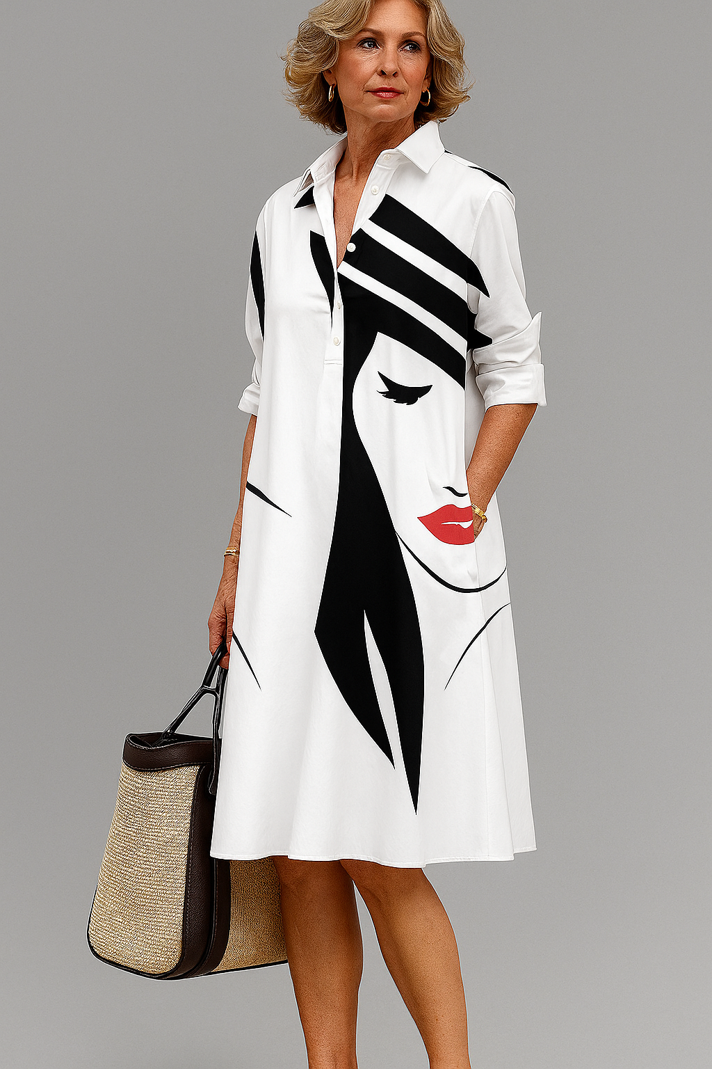 Magnifique | Robe Midi Élégante et Stylée