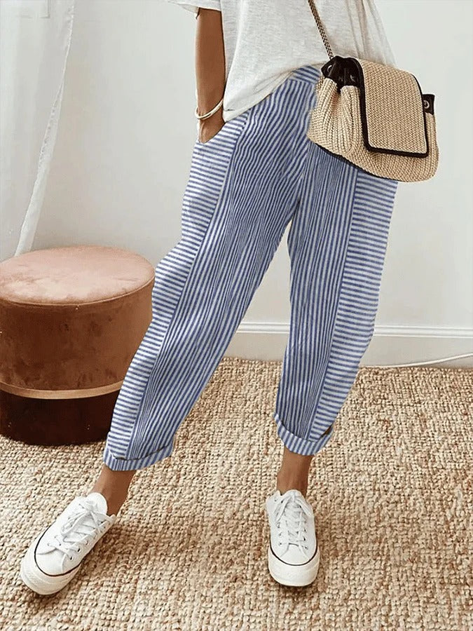 Nyra | Pantalon à rayures
