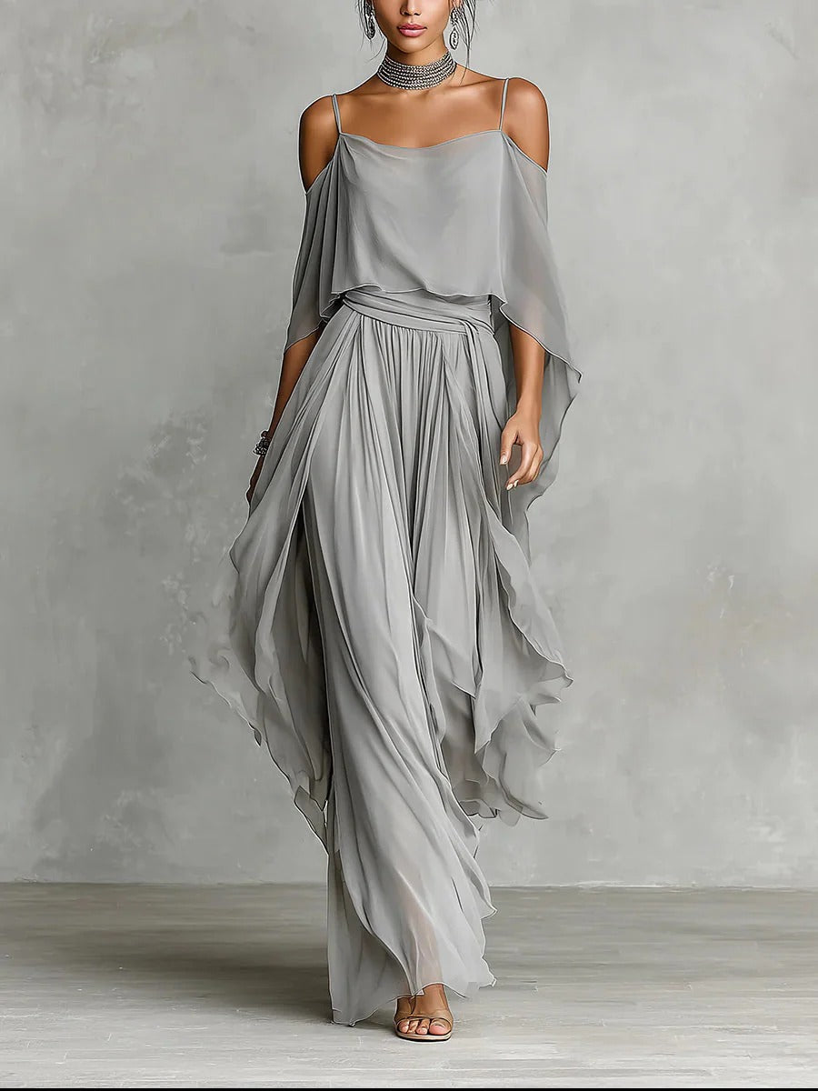 Isabela | Tenue Fluide Grise