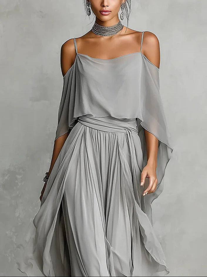 Isabela | Tenue Fluide Grise