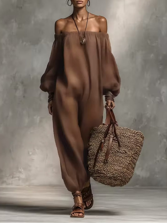 Fenna | Combinaison Bustier à Manches