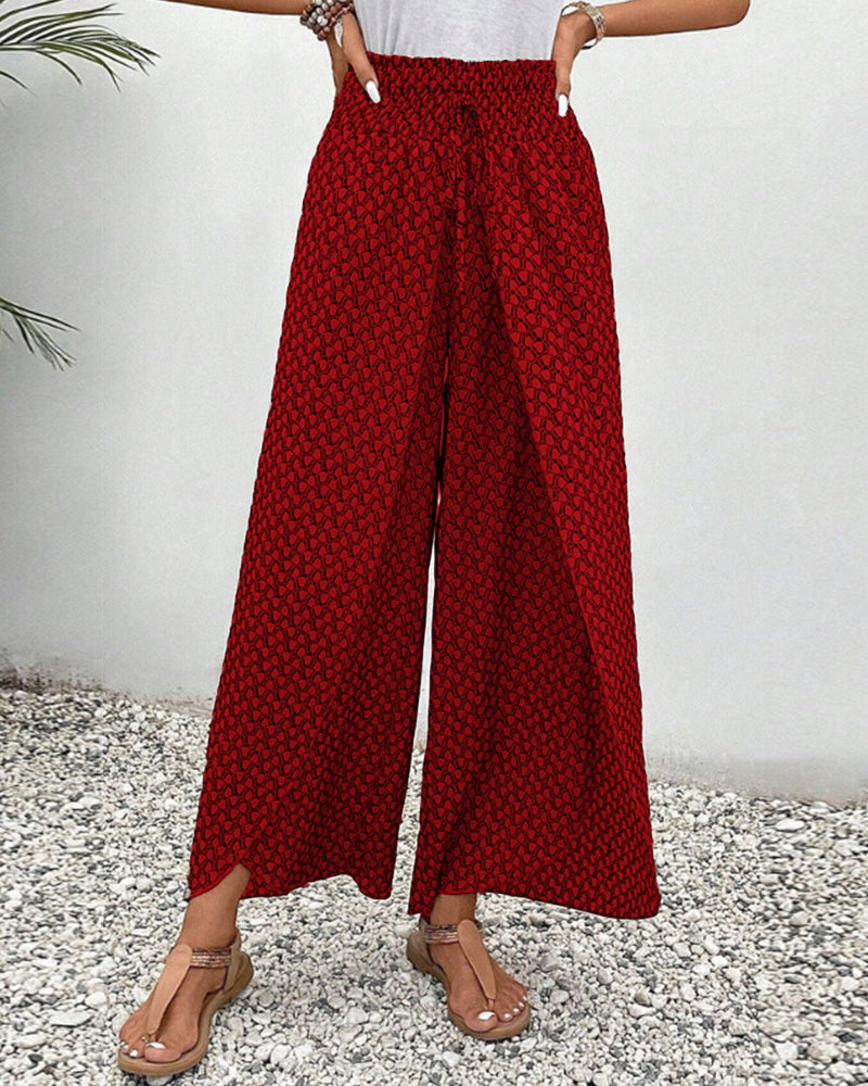 LUNARA - Pantalons  à Jambes Larges Pour Femmes