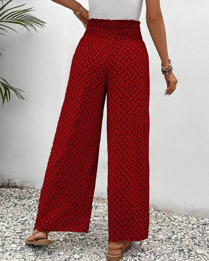 LUNARA - Pantalons  à Jambes Larges Pour Femmes